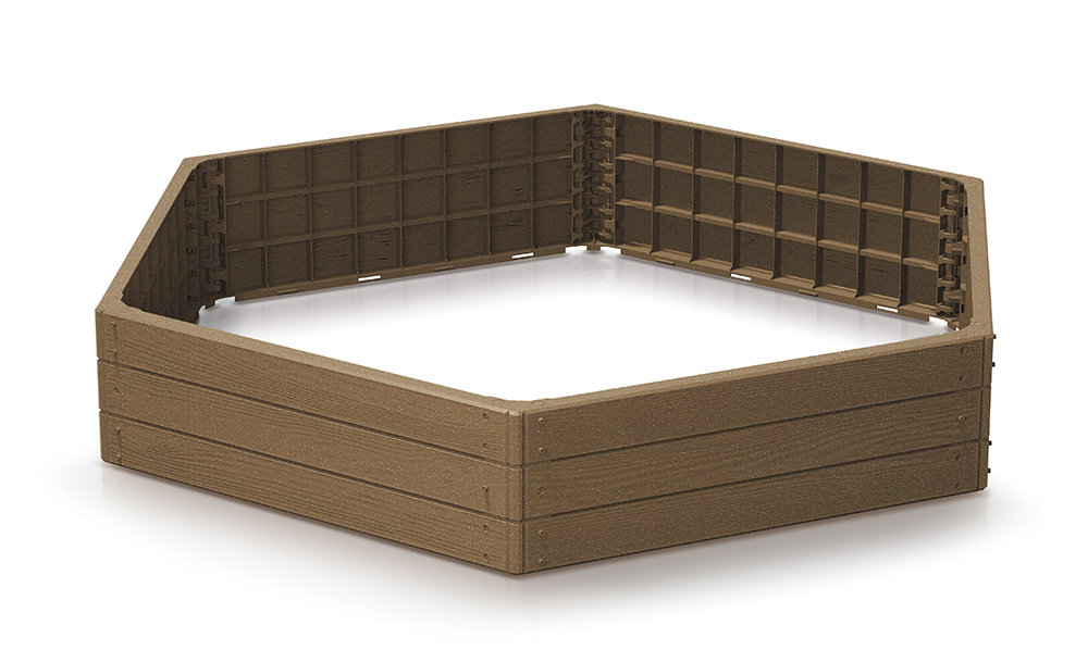 Vyvýšený záhon BASE WOODY