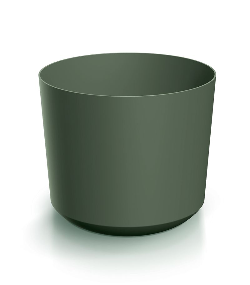 PROSPERPLAST Kvetináč TUBO 19,9cm tmavě zelený