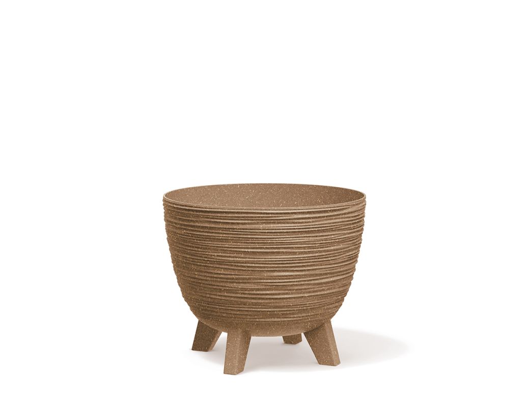 Kvetináč FURU ECO WOOD 23,6 cm - farba: naturo ECO