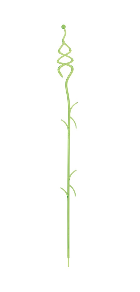 PROSPERPLAST Podpěra na orchidej DECOR II zelená transparentní 55 cm