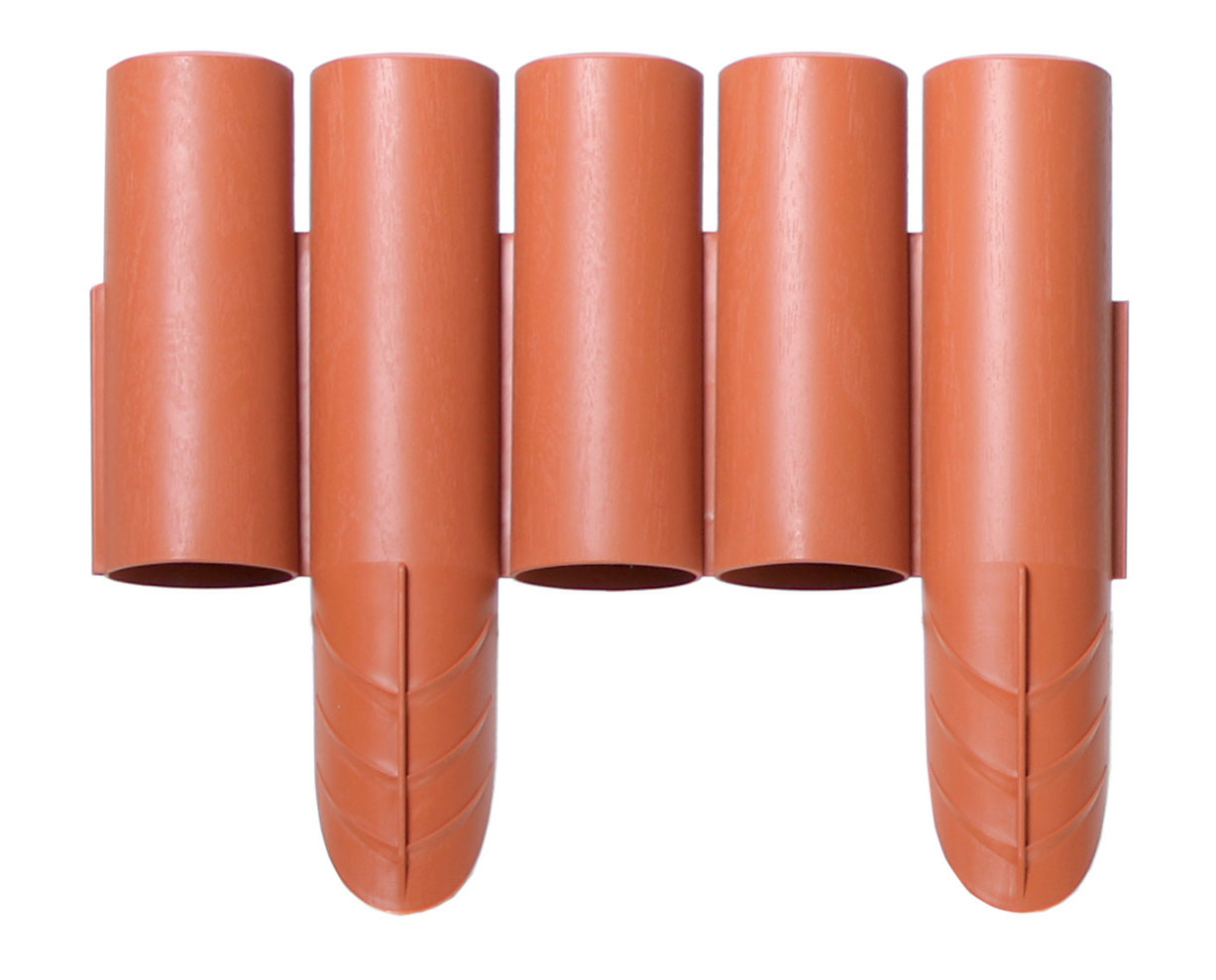 PROSPERPLAST Palisáda zahradní terakota 235cm