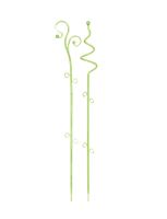 Podpěra na orchidej DECOR zelená transparentní 58,5 cm