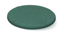 Víko UNGROUND COVER na podzemní nádr - barva: lesní zelená