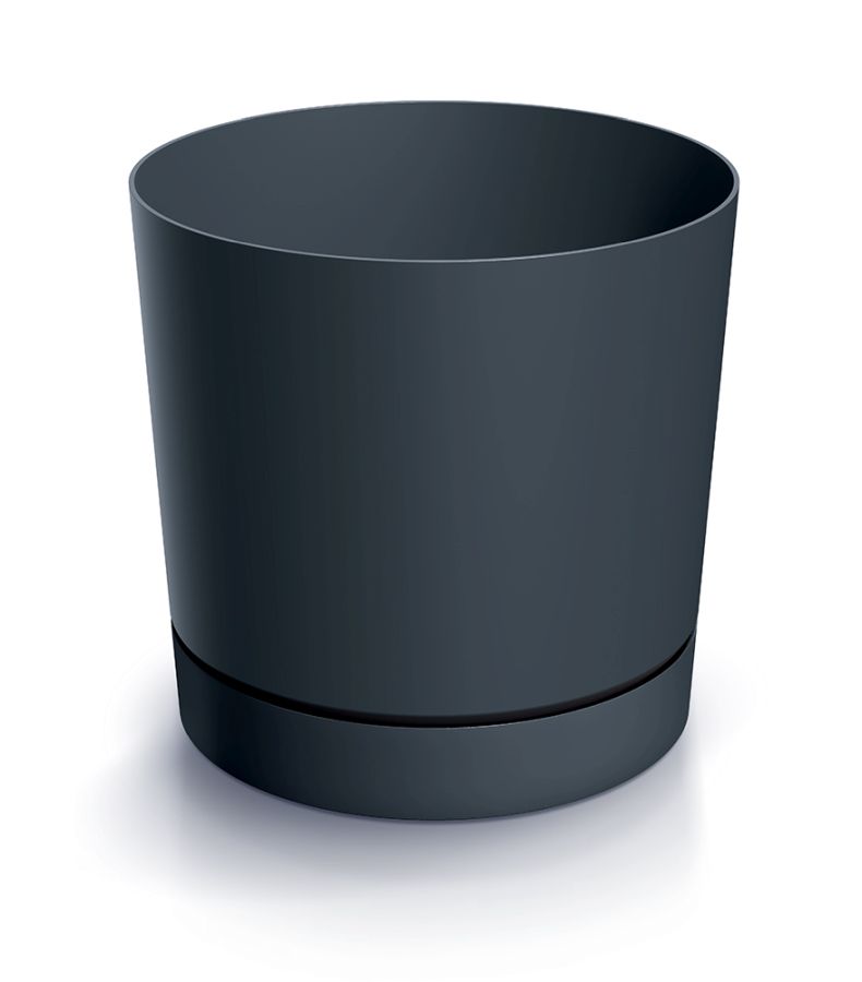 PROSPERPLAST Kvetináč TUBO P 10,8cm antracit