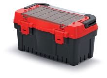 Kufr na nářadí s kov. držadlem EVO červený (krabičky)