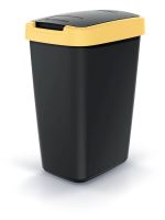 Odpadkový koš COMPACTA Q FLAP světle žlutý