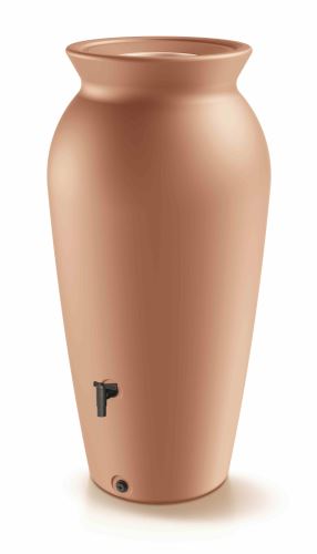 Sud na dešťovou vodu VELCAN 230 l - barva: cihla