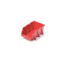 Plastový úložný box BINEER LONG červený