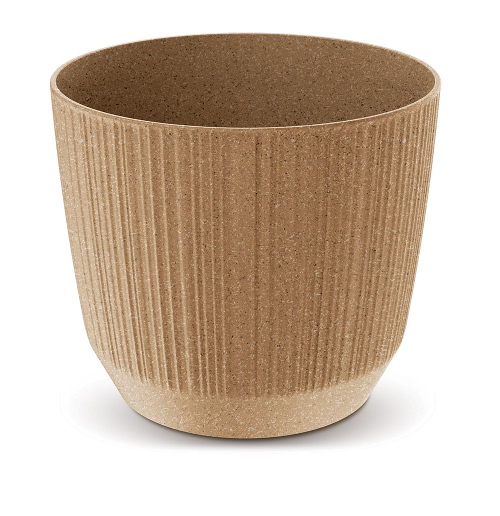 PROSPERPLAST Kvetináč RYFO ECO WOOD naturo 16,8 cm