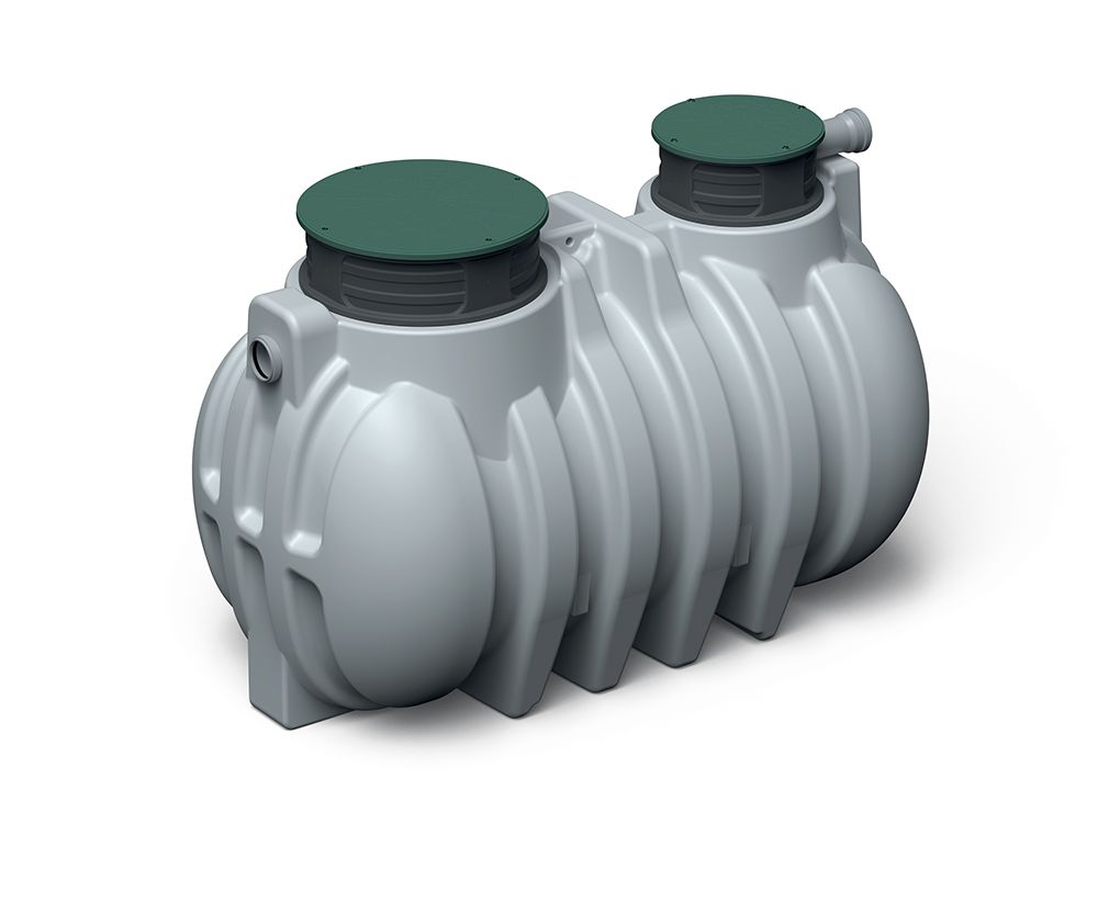 Podzemná nádrž UNGROUND R-2000 2000 l - farba: šedá