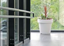 Květináč rozměrný LEXO ROUND antracit (4)