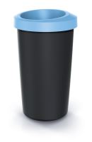Odpadkový koš COMPACTA R DROP světle modrý