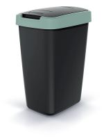 Odpadkový koš COMPACTA Q FLAP světle zelený