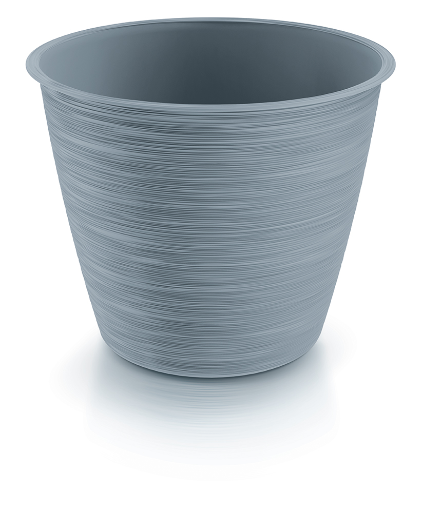 PROSPERPLAST Kvetináč FURU svetlo šedý 29,5cm